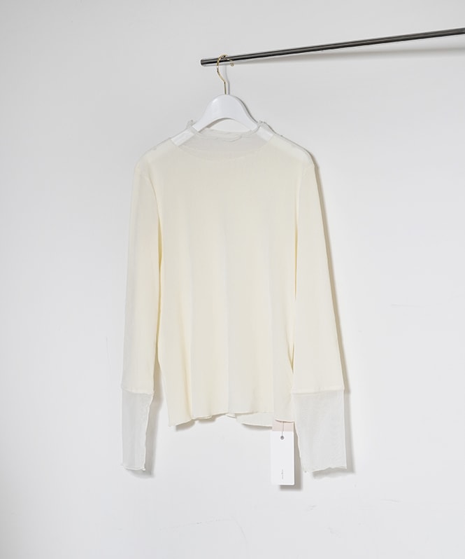 シアーベロアハイネック