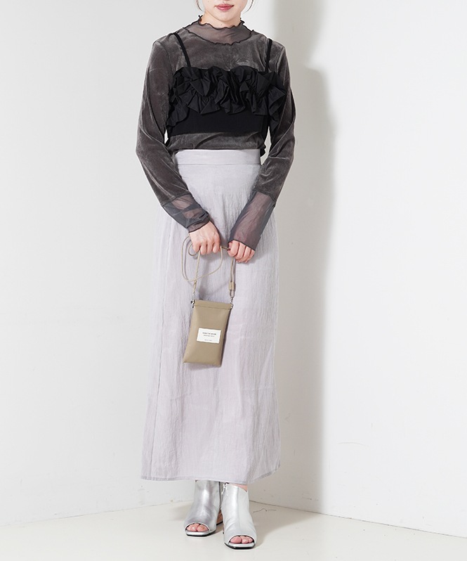 シアーベロアハイネック