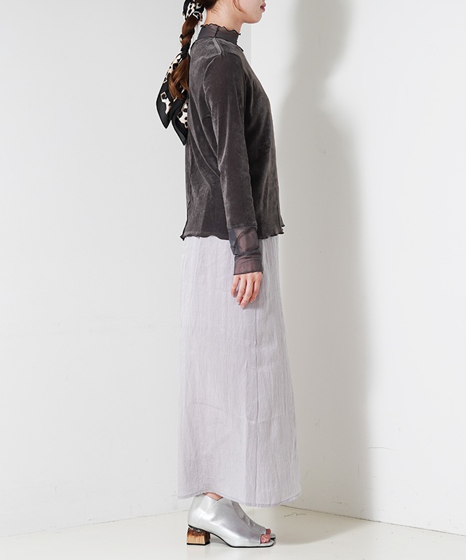 シアーベロアハイネック