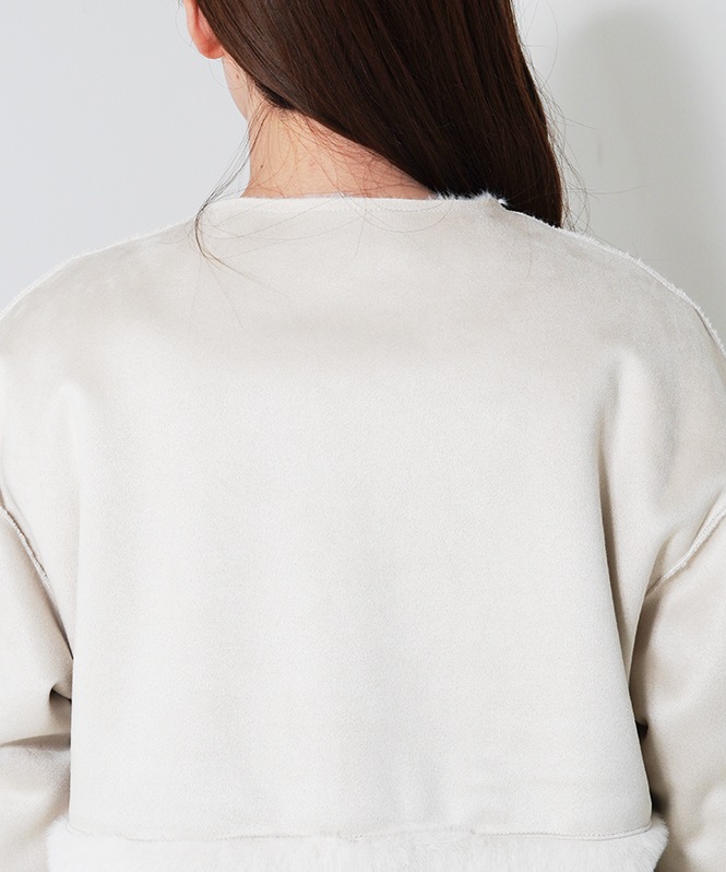 ファイクムートンノーカラーコート | ALL ITEM | ROOM903 online