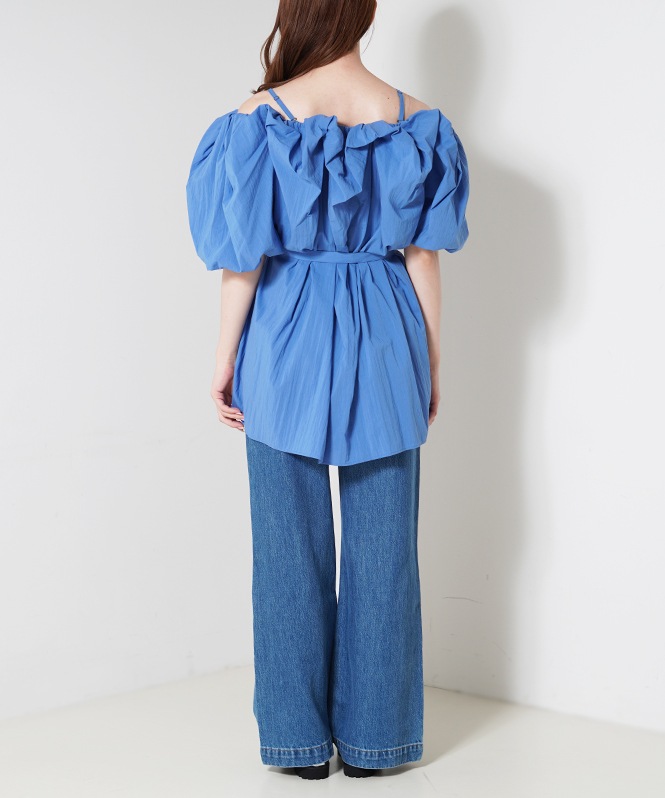 2WAYオフショルブラウス