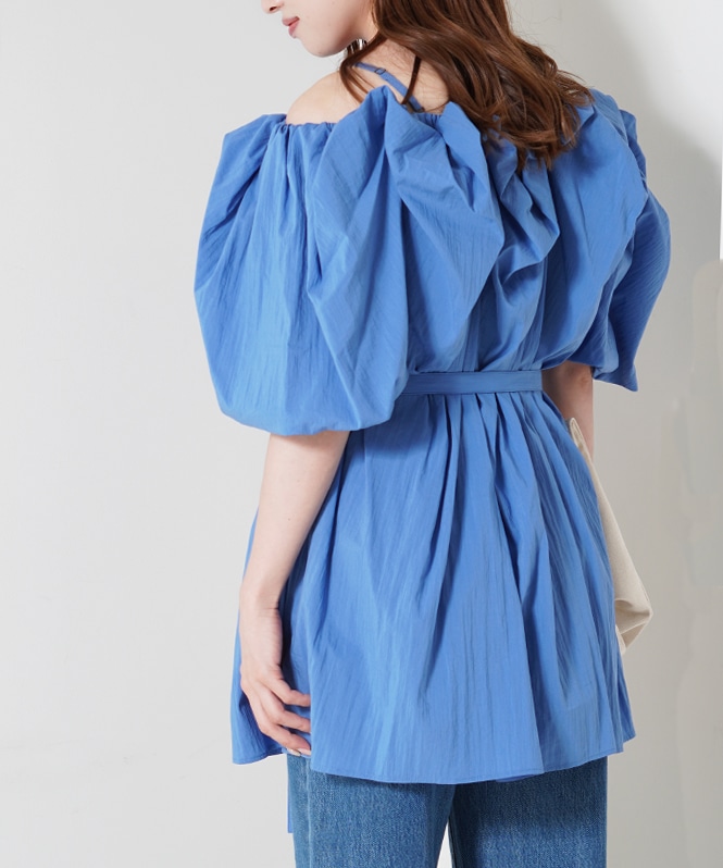 2WAYオフショルブラウス