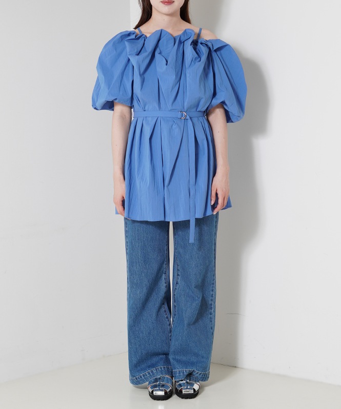 2WAYオフショルブラウス