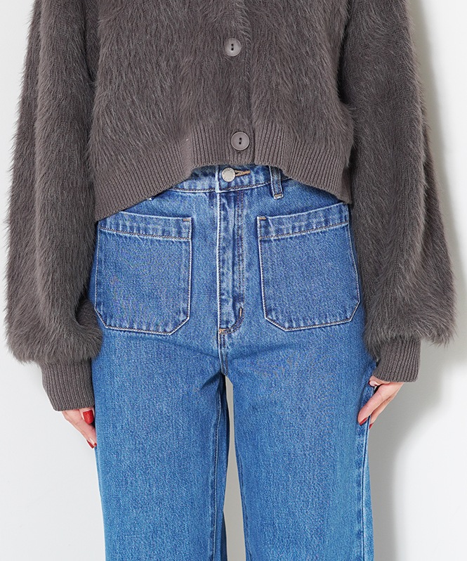 シャギーカーディガン