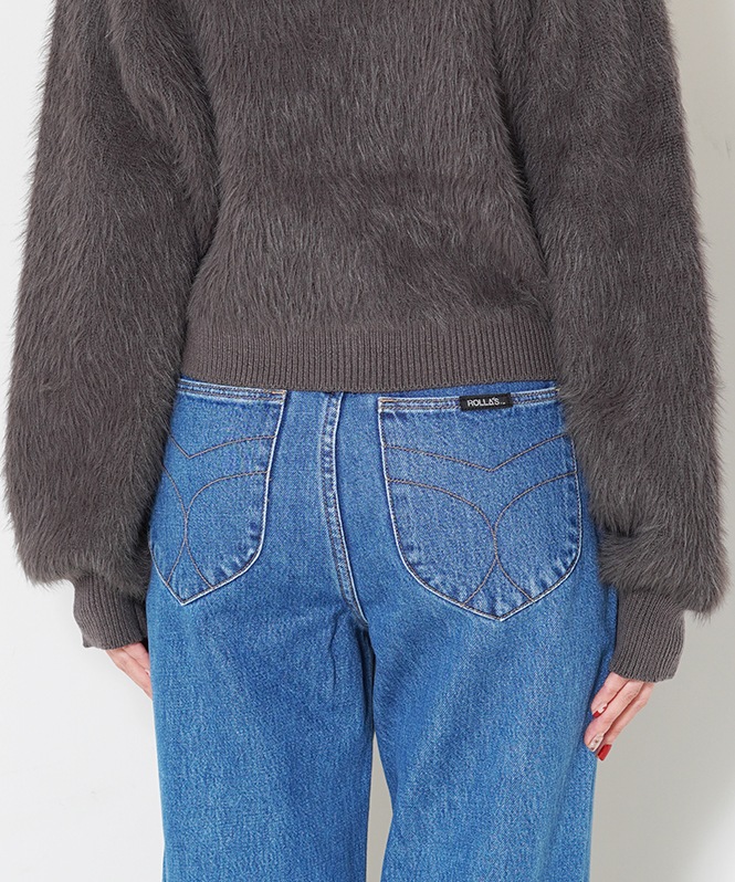 シャギーカーディガン