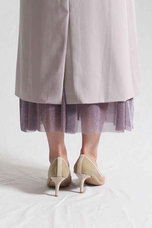 【美品】VALERIANE フレア袖チュールワンピースドレス　Lサイズ VALERIANE ジレ×チュールワンピース | DRESS,DRESS | ROOM903 online