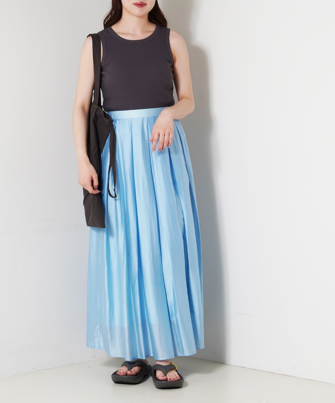 スカート e* アシンメトリーレイヤードスカート|LANVIN en Bleu | LANVIN en
