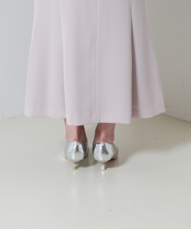 ジャガードビスチェ付きドレス