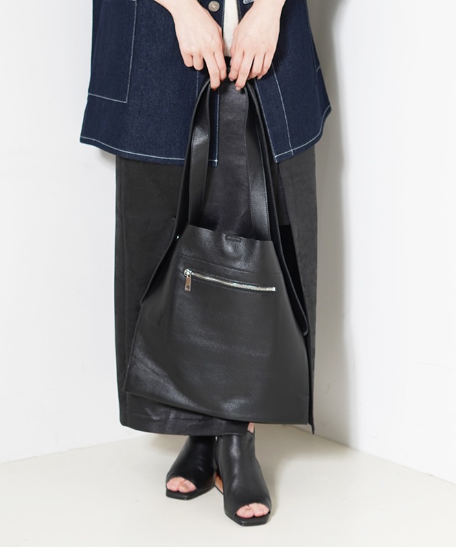 カウレザー2designハンドルトートBAG