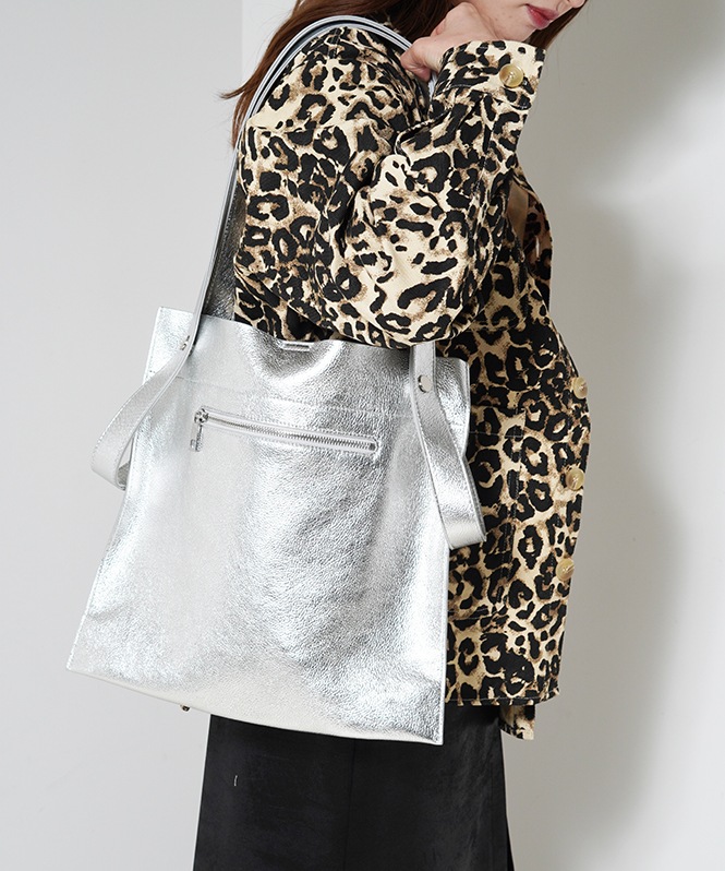 カウレザー2designハンドルトートBAG