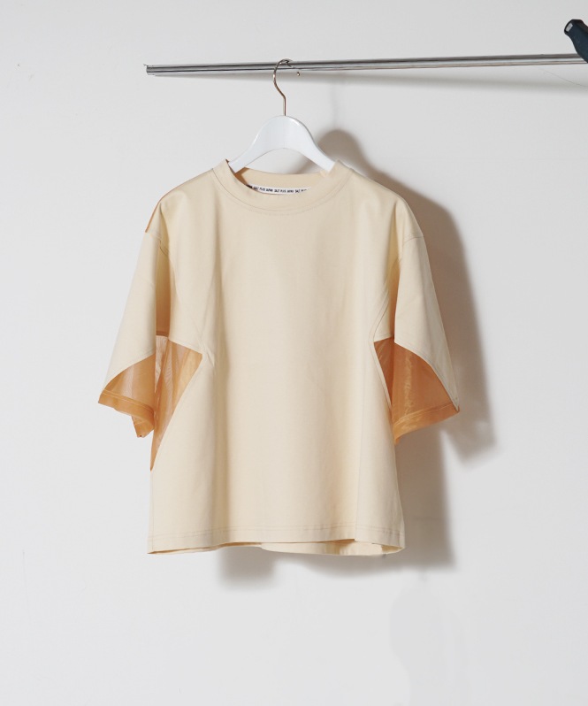 SALTPLUS JAPAN LUXURY JERSEY切替クルーネックTOPS