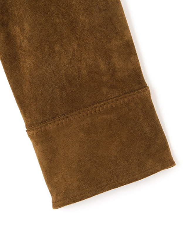 フェイクスウェードオーバーサイズシャツ | TOPS,シャツ／ブラウス