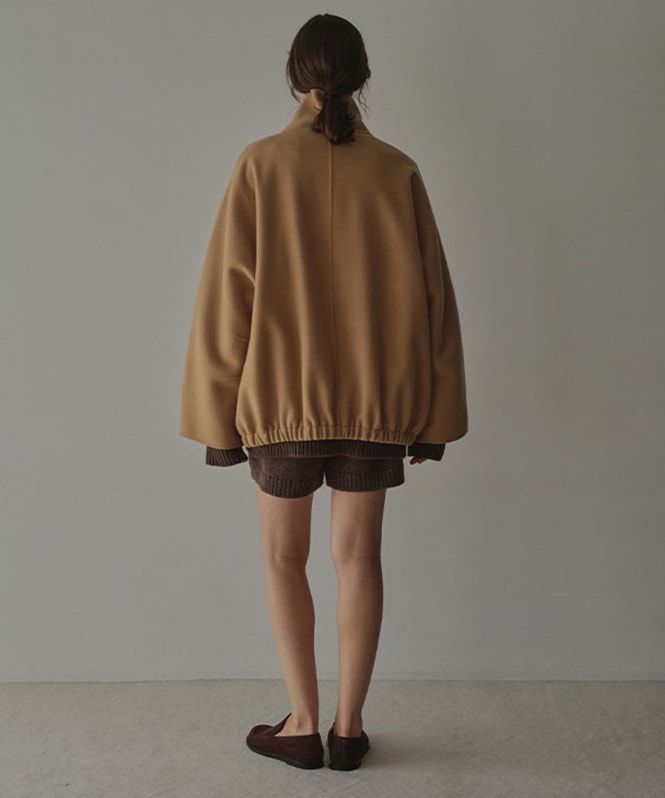 メルトンスタンドネックリバーブルゾン | OUTER,コート | ROOM903 online