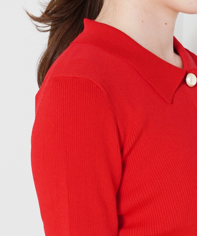 Bijou Knit Polo Shirt