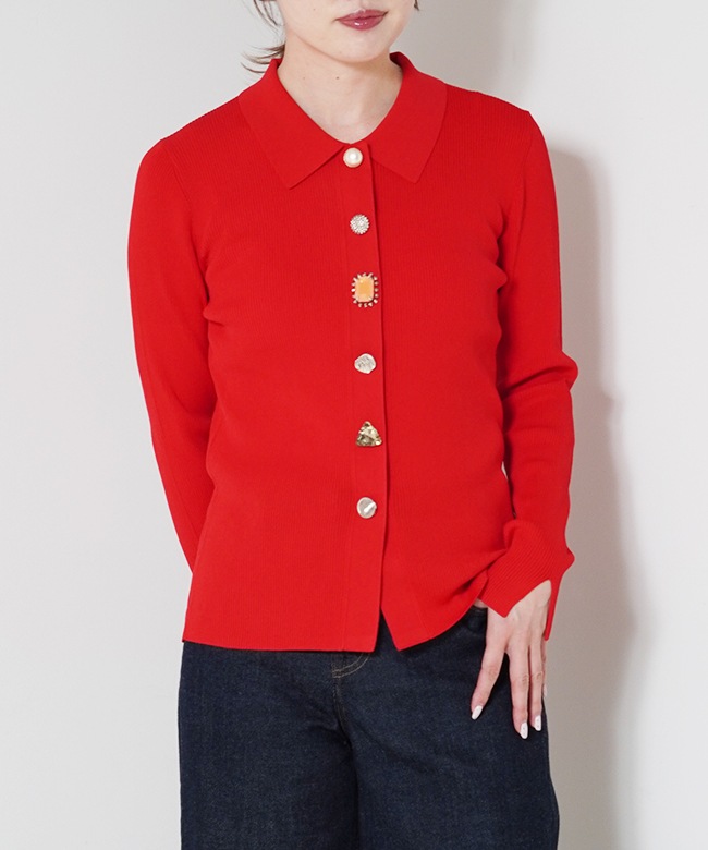 Bijou Knit Polo Shirt