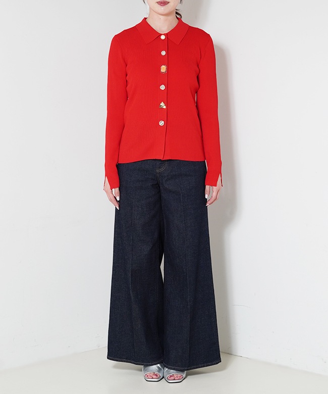 Bijou Knit Polo Shirt