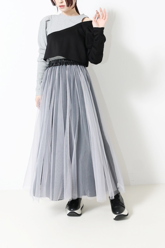 新品　room903 AMLILE レイヤードワンピース AMLILE レイヤード風デザイントップス | TOPS,ニット | ROOM903