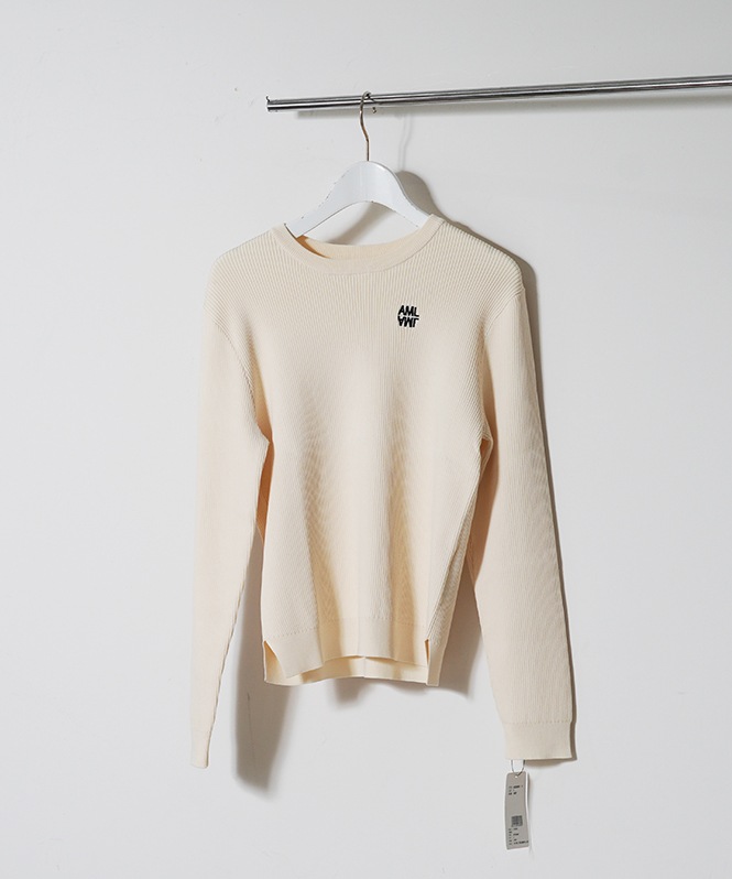 刺しゅうリブニットプルオーバー | TOPS,ニット | ROOM903 online