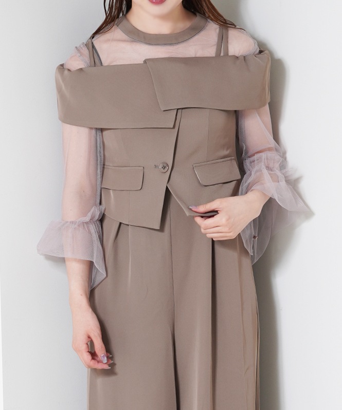 【VALERIANE別注】LE'RURE×et.UNiVER ３ピースロンパース