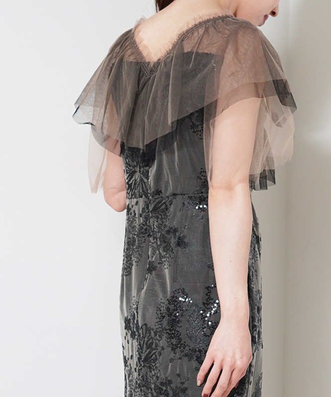 Layered tulle dress