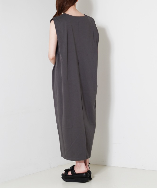 パーティー 異素材 ワンピース パール付き PALM RICHE 肩タックパール付きワンピース | ONEPIECE,デイリー