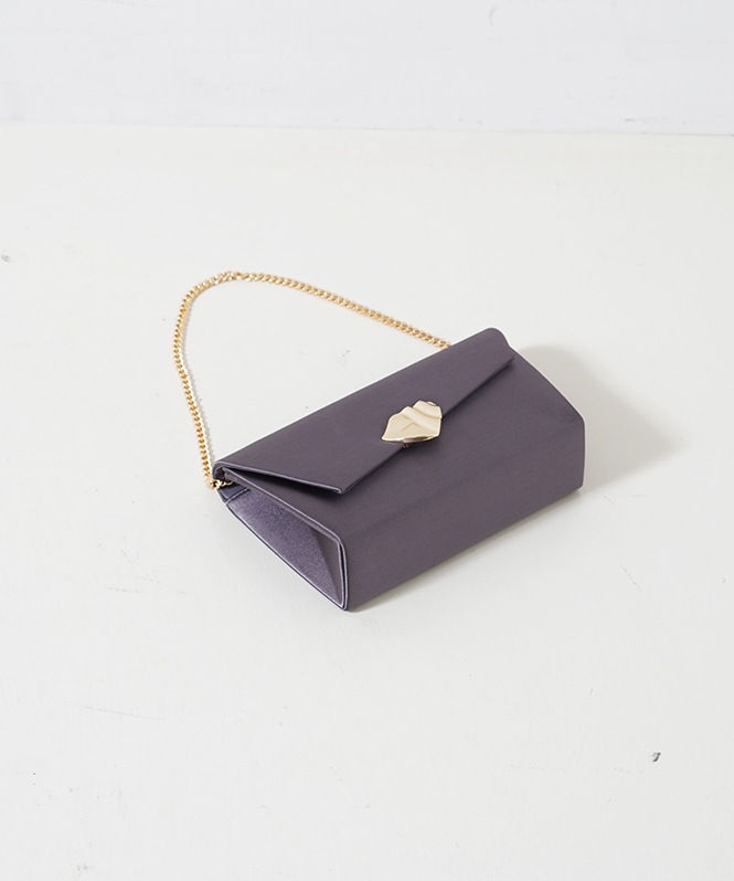 satin flap bag