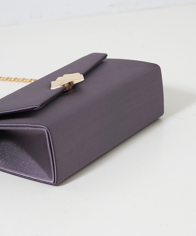 satin flap bag