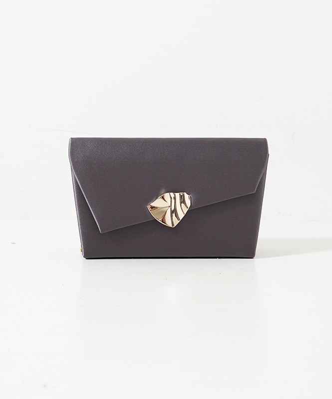 satin flap bag