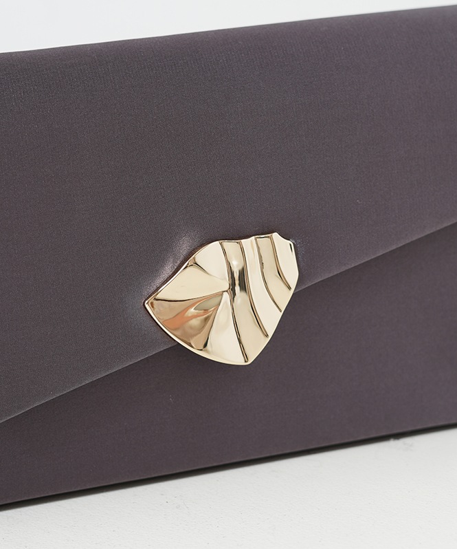 satin flap bag