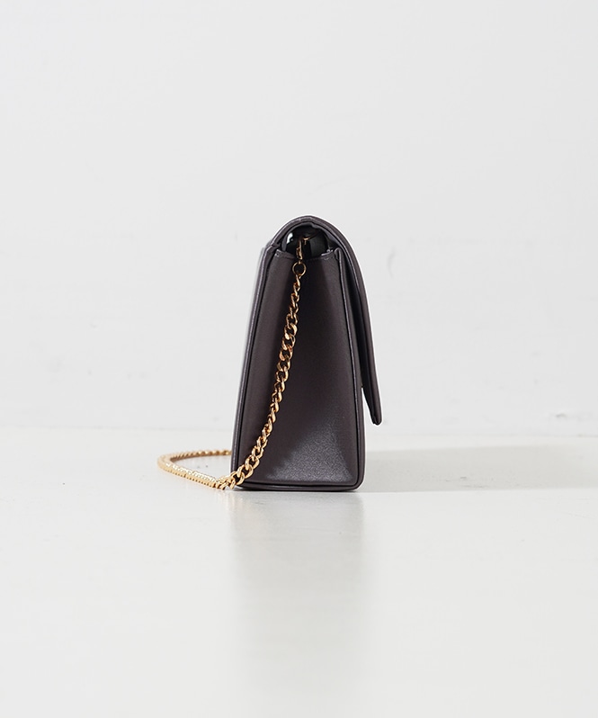 satin flap bag