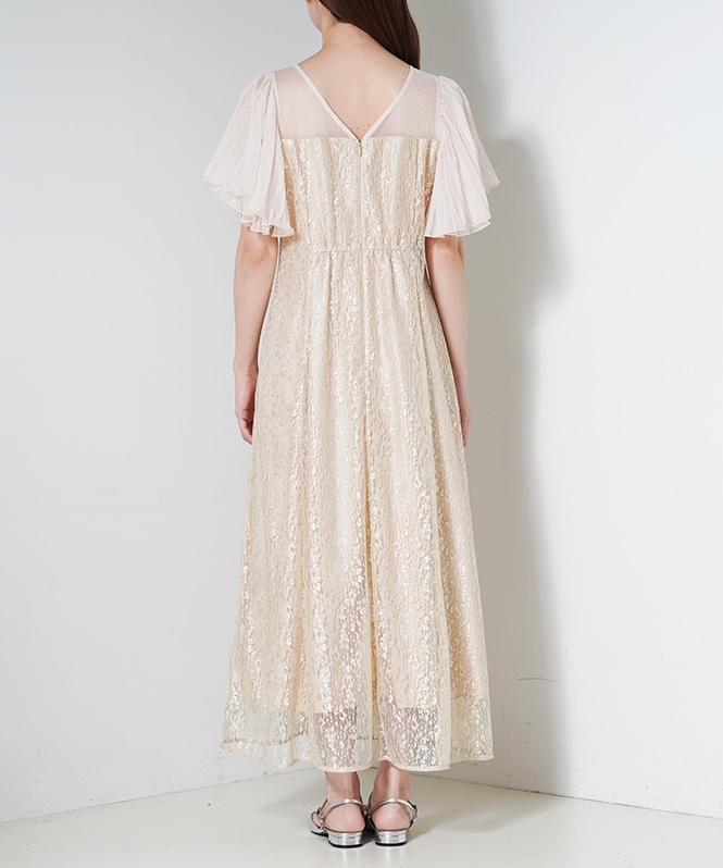 ジャガードレースワンピース