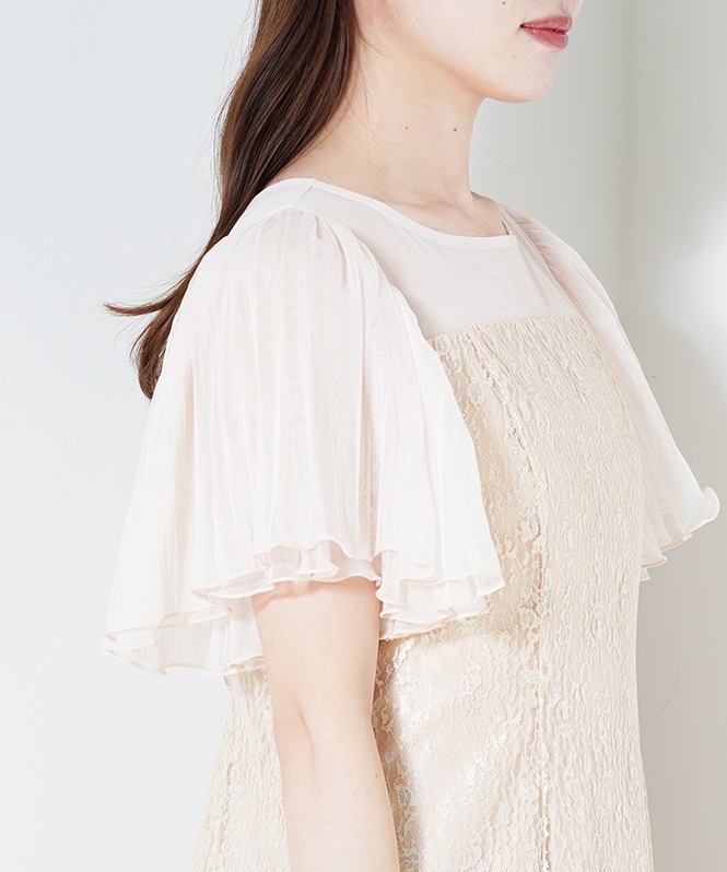 ジャガードレースワンピース