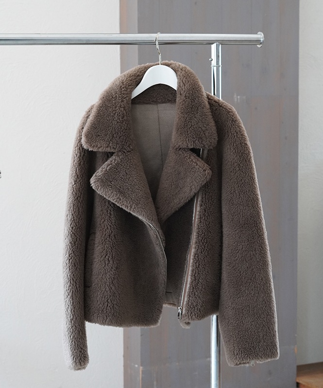 ボアライダースブルゾン