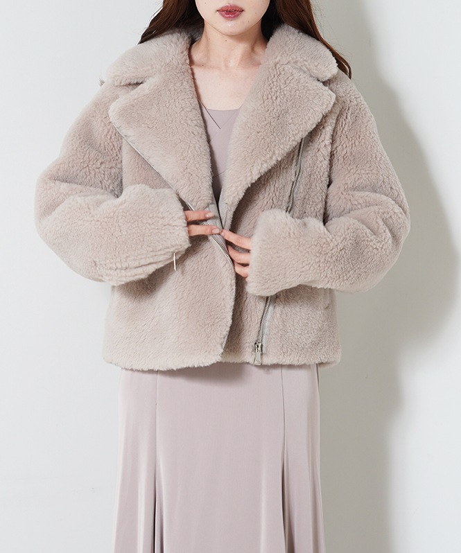 ボアライダースブルゾン