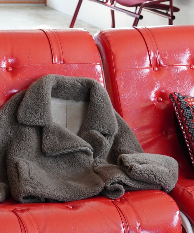 ボアライダースブルゾン