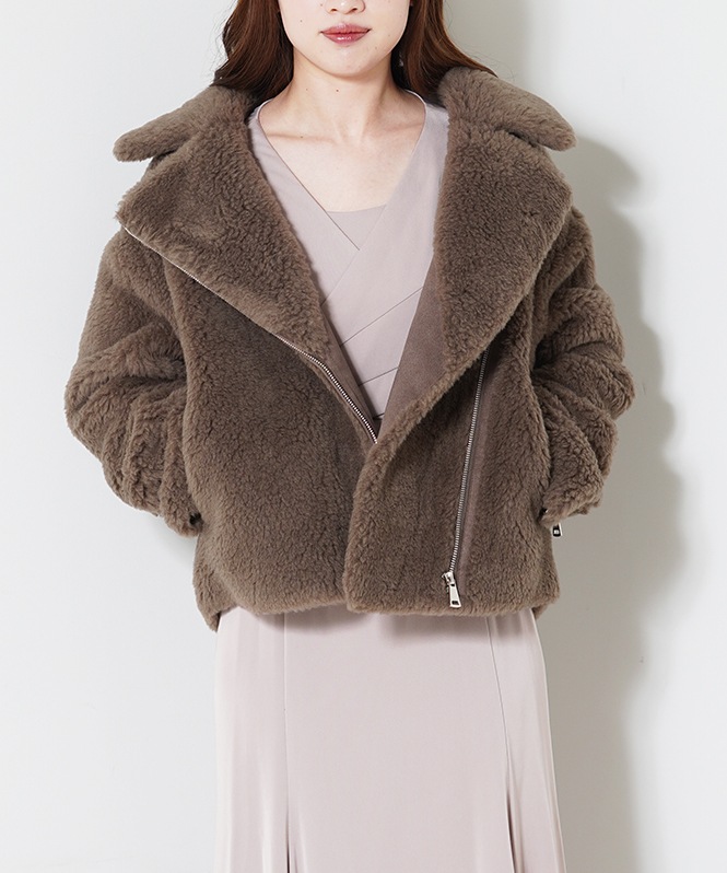 ボアライダースブルゾン