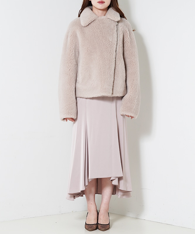 ボアライダースブルゾン