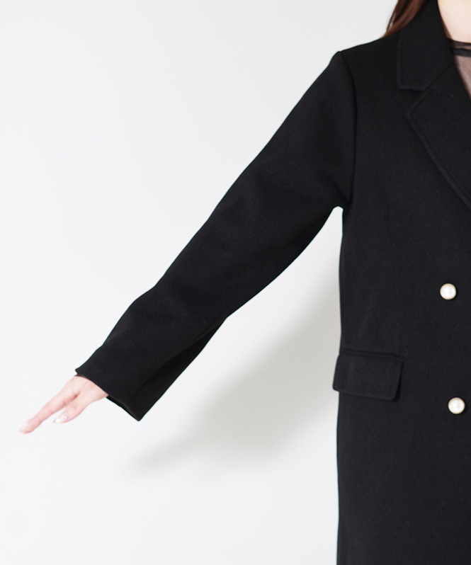パール釦チェスターコート | OUTER,コート | ROOM903 online