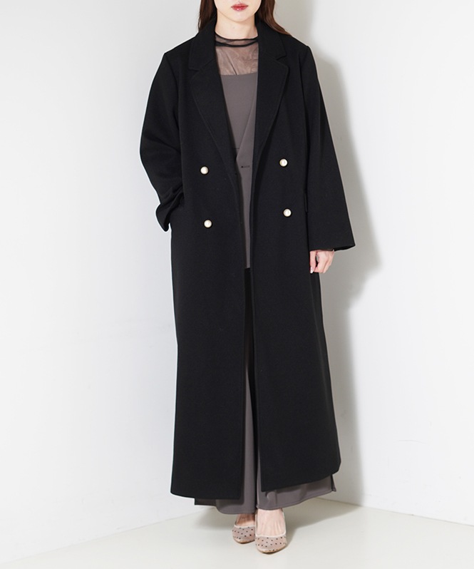 パール釦チェスターコート | OUTER,コート | ROOM903 online