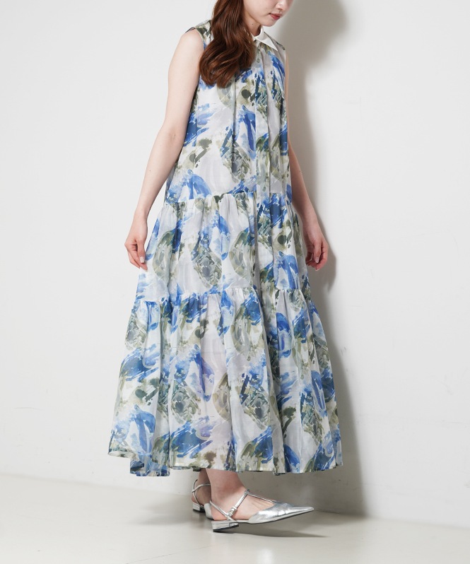 SHADE FLOWER TIERED OP