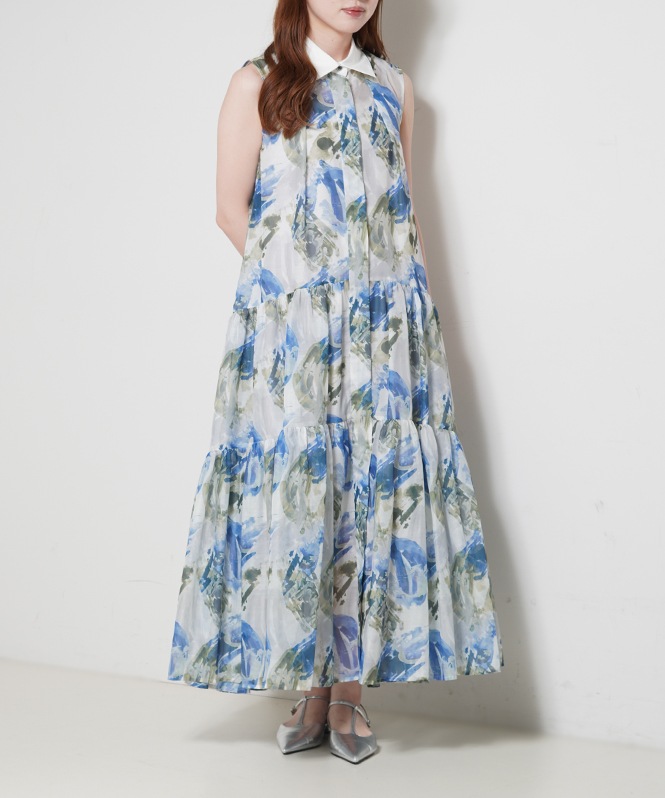 SHADE FLOWER TIERED OP