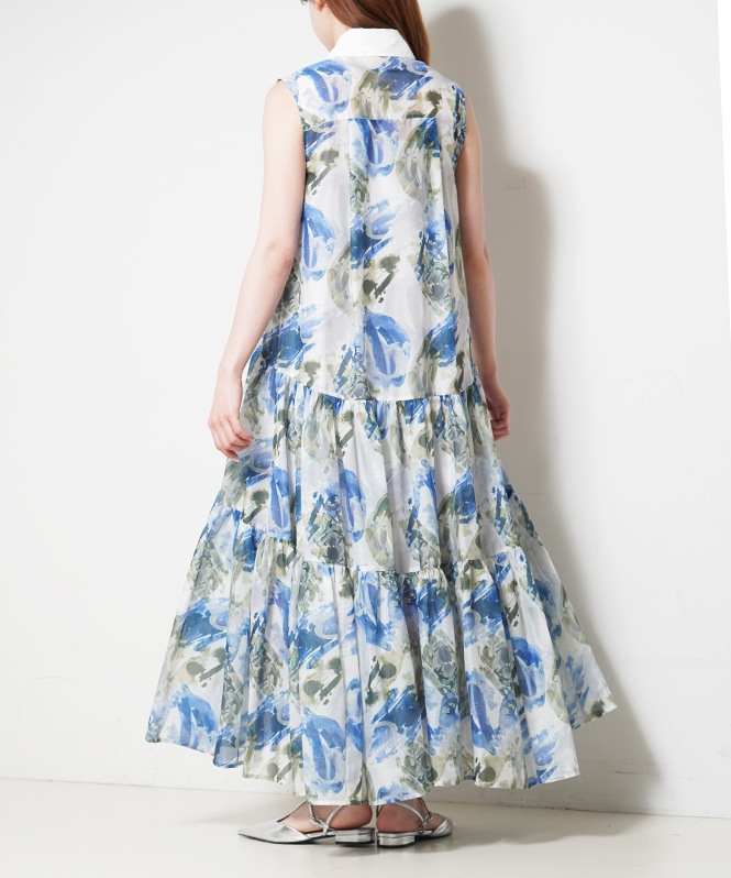 SHADE FLOWER TIERED OP
