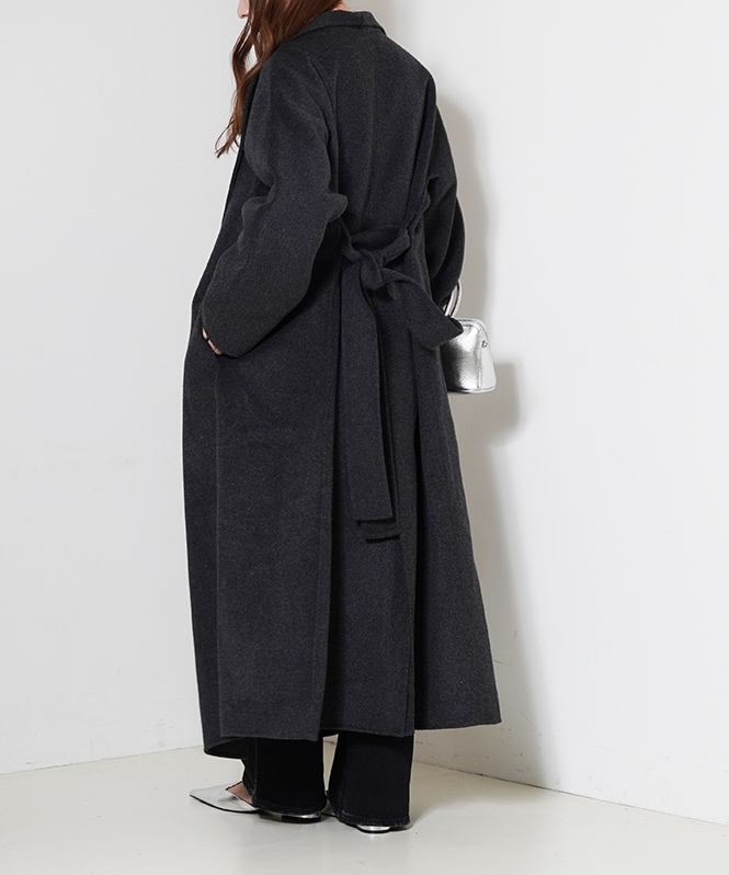 リバーロングフレアウールコート | ALL ITEM | ROOM903 online