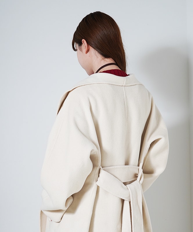 リバーロングフレアウールコート | ALL ITEM | ROOM903 online