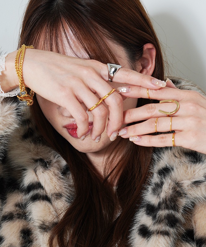 ma chere cosette? ステンレスハートリング