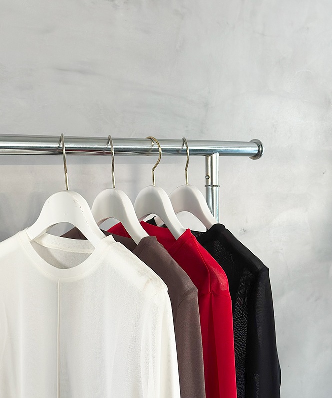クルーNメッシュTOPS | TOPS,Tシャツ／カットソー | ROOM903 online