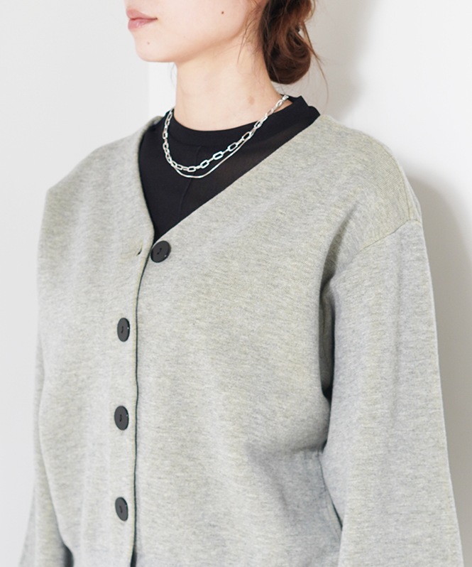 Cotton polyster Wface 2way tops