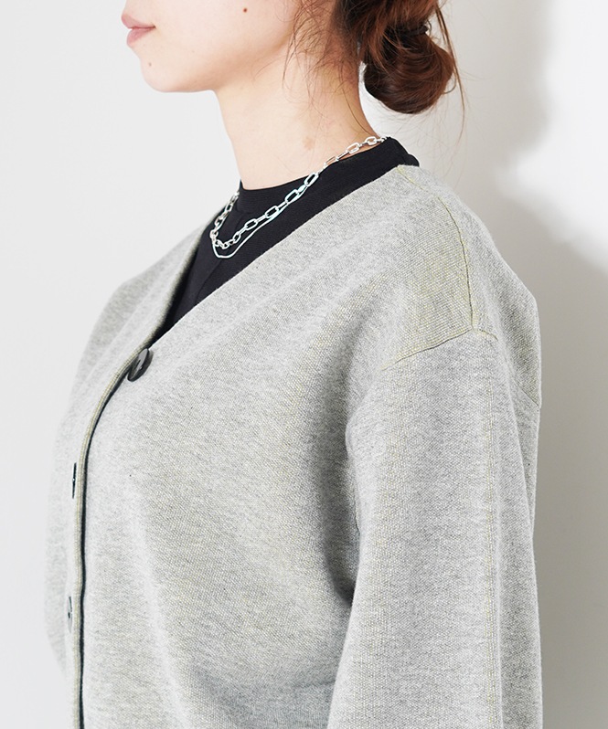 Cotton polyster Wface 2way tops