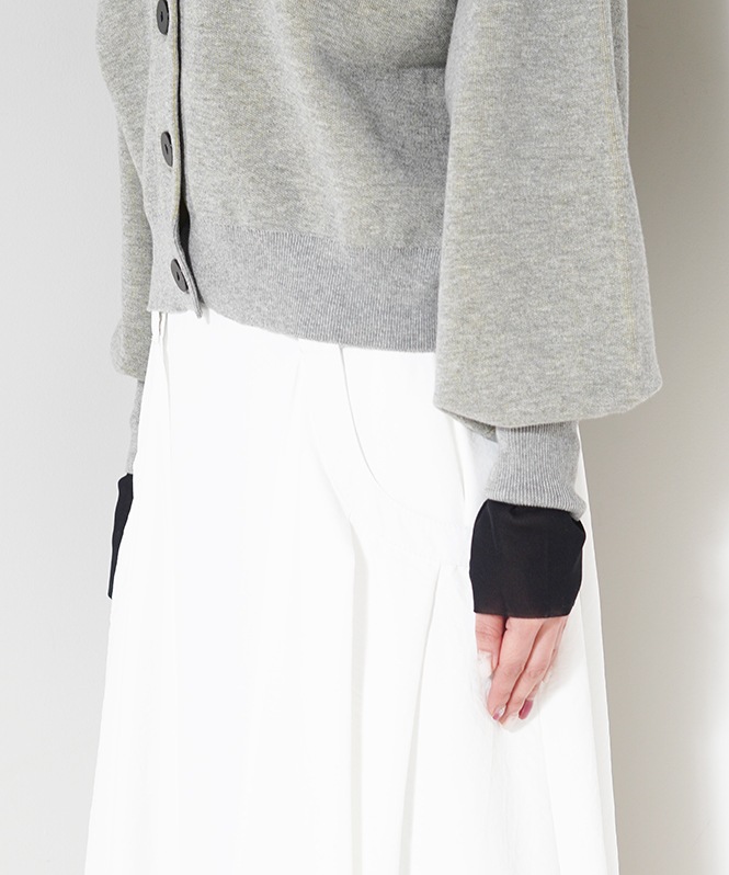 Cotton polyster Wface 2way tops