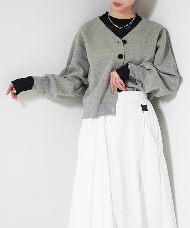 Cotton polyster Wface 2way tops